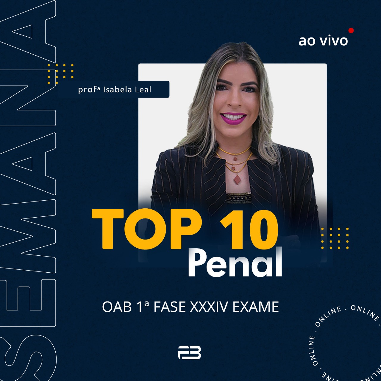 TOP 10 PENAL - OAB 1º FASE XXXIV EXAME