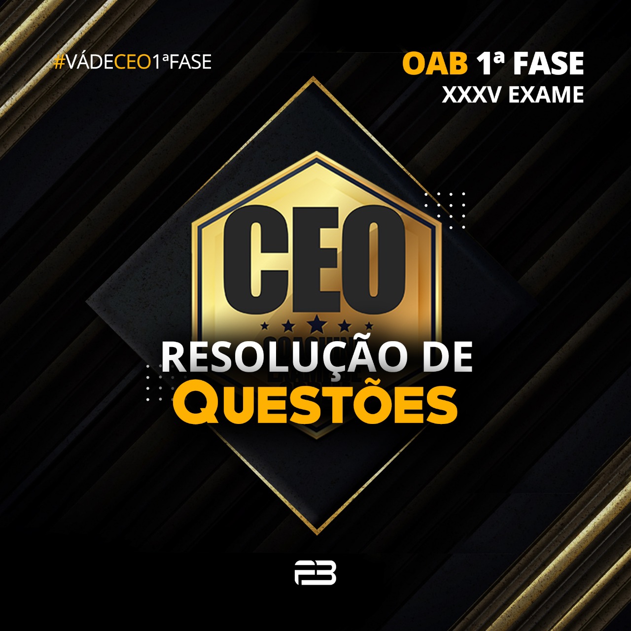 CEO RESOLUÇÃO DE QUESTÕES XXXV EXAME - OAB 1ª FASE